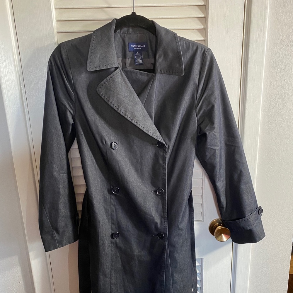 Ann Taylor Elegant Coat/Jacket petite s/p